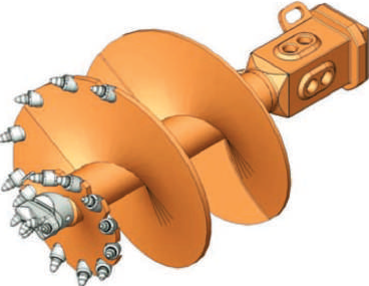 SBF-P — Tapered rock auger SBF-P