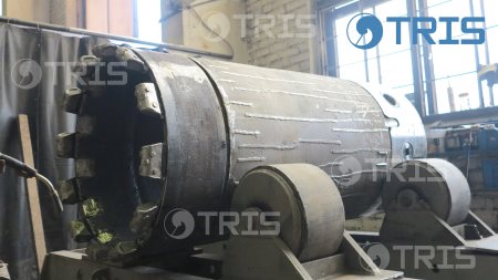 коронка ножевая секция после ремонта