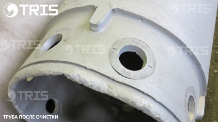 фланец обсадной трубы bauer бауэр после очистки