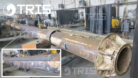 удлинение келли штанги модернизация укорачивание келли штанги ремонт капитальный восстановление