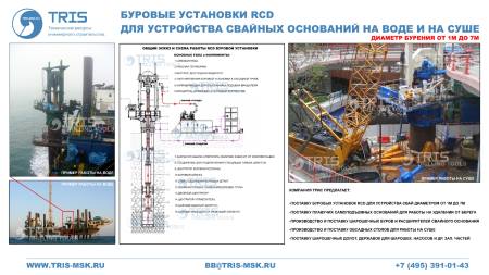 буровые установки эрлифт эирлифт обратная циркуляция воздуха шарошечное бурение бурение свай большого диаметра от 1м до 7м RCD РСД схема работы эскиз шарошечный расширитель шарошки седла RCD Buma Sambo wirth pba LDD