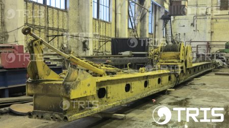 мачты буровые бауэр ремонт и восстановление мачта bauer стрела направляющие Bauer Mastunterteil Vertical drilling rig mast lead гусек конек блок полиспаст ремонт восстановление направляющие